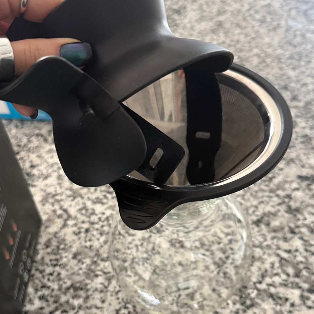 Bodum Black Pour Over Coffee Maker - Picture 2 of 3